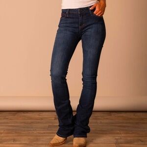 Kimes Ranch Chloe Jeans size 10/32 Mid-Rise Bootcut USA